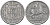 Испания 10 сентимо 1945 Франсиско Франко (1939-1975) KM 766 алюминий 4604-521