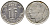 ЛЮКСЕМБУРГ 1 ФРАНК 1989 ЖАК (1964-2000) KM 63 никелированная сталь 179-1044
