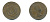 Великобритания 1/2 пенни 1955 Елизавета II (1952-2022) KM 896, Spink 4158 бронза 59-1045