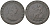 Великобритания 1 пенни 1797 Георг III (1760-1820) KM 618, Spink 3777 медь 4537-121