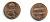 США 1 цент 1999 Авраам Линкольн KM 201b цинк плакированный медью UNC 4364-314