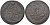 Россия 5 копеек 1782 КМ, Екатерина II (1762-1796) Биткин 783 медь 02-038-33