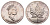 Канада 5 долларов 1995 Кленовый лист, Елизавета II KM 187 серебро BU 413-4525