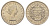 Новая Зеландия 1/2 кроны 1963 Елизавета II (1952-2022) KM 29.2 медно-никель UNC 4672-315
