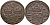 Швеция 1/4 эре 1641 Кристина (1632-1654) KM 160 (122) медь 4168-124