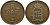 Швеция 5 эре 1889 Оскар II (1872-1907) король Швеции и Норвегии, малые цифры года KM 736 бронза 53-651