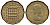 Великобритания 3 пенса 1967 Елизавета II (1952-2022) KM 900, Spink 4153 никель латунь 4538-1145