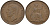Великобритания 1 пенни 1938 Георг VI (1936-1952) KM 845, Spink 4114 бронза 4144-912