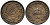 Венгрия 2 филлера 1895 KB, Франц Иосиф I (1848-1916) KM 481 бронза 100-624