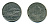 Румыния 1 лей 1966 трактор KM 95 сталь плакированная никелем 4364-1242
