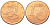 Финляндия 1 евроцент 1999 KM 98 сталь плакированная медью UNC 116-725
