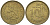 ФИНЛЯНДИЯ 10 ПЕННИ 1972 S KM 46 алюминиевая бронза 100-211