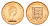 Джерси 1 новый пенни 1971 Елизавета II (1952-2022), герб KM 30 бронза UNC M68-20