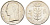 Бельгия 5 франков 1977 Belgique KM 134.1 медно-никель  UNC  4592-1226