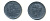 Италия 100 лир 1979 R, FAO, корова с теленком KM 106 нержавеющая сталь aUNC 89-722