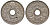 Франция 5 сантимов 1936 KM 875 медно-никель 4164-236