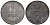 Дания 1 эре 1969 Фредерик IX (1947-1972) KM 839 цинк 4173-716