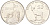 Эритрея 50 центов 1997 KM 47 сталь плакированная никелем UNC 4141-614