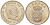ДАНИЯ 1 КРОНА 1969 C;S, ФРЕДЕРИК IX (1947-1972) KM 851.1 медно-никель 202-817