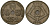 Бельгия 25 сантимов 1939 Belgique - Belgie KM 114 никель латунь 4382-341