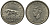 БРИТАНСКАЯ ИНДИЯ 1 РУПИЯ 1947 ГЕОРГ VI KM 559 никель 1080-1-53