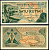 Индонезия 1 рупия 1961 урожай риса, серия MJJ072 Pick 78 бумага aUNC 7554-5-2-1