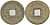 КИТАЙ 1 КЭШ 1796-1820 ИМПЕРАТОР ЙЕН ТСУНГ (1796-1820), ТИП А, MANCHU BOO-CIOWAN (BOARD OF REVENUE) KM 440.1 (C1-2) Sch #- латунь 217-424