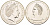 Гернси 5 фунтов 2002 королева Елизавета, королева мать KM 127 медно-никель UNC 04-092-41