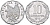 Чили 10 сентаво 1979 KM 205a алюминий 4402-445