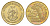 Гвинея 25 франков 1987 KM 60 медь цинк никель UNC 4596-636