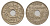 Тунис 25 сантимов 1933 KM 260 медно-никель aUNC 4127-1934