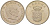 ДАНИЯ 1 КРОНА 1969 C;S, ФРЕДЕРИК IX (1947-1972) KM 851.1 медно-никель 202-821