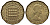Великобритания 3 пенса 1967 Елизавета II (1952-2022) KM 900, Spink 4153 никель латунь 4538-1141