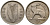 Ирландия 3 пенса 1966 заяц KM 12a медно-никель 4189-716