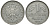 ФРГ 1 МАРКА 1959 D J 385, KM 110 медно-никель 72-652