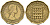 Великобритания 3 пенса 1965 Елизавета II (1952-2022) KM 900, Spink 4153 никель латунь 4561-1036