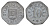 Камберг 10 пфеннигов 1917 Funck 74.2, Men05 4155.2, Men18 5301.2 цинк 4659-254