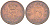 ДАНИЯ 5 ЭРЕ 1974 МАРГАРЕТ II KM 859.1 железо плакированное медью 3309-122