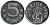 Швеция 5 крон 1998 B, Карл XVI Густав (1973- ) KM 853a медно-никель PROOFLIKE 4680-436