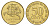 Литва 50 центов 2000 KM 108 никель латунь aUNC 4566-631