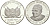Нигер 1000 франков 1960 ESSAI, президент Амани Диори (Hamani Diori), независимость KM E6 серебро PROOF 11-083-22