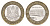 Сирия 25 фунтов 1996 год-тип, Центральный банк KM 126 биметалл 4675-1137
