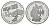 ФРГ МЕДАЛЬ 1989 50 ЛЕТ ФРГ, КОСМОС, 40 мм, 19,9 гр серебро PROOF 05-095-13