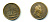 Франция медаль 1670 Людовик XIV, парусник, навигация, чекан XIX века, 31,8 гр, 41 мм бронза 1079-5-32