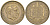 Испания 2,5 песеты 1953 (56) Франциско Франко (1939-1975) KM 785 алюминиевая бронза 4610-622