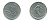 Франция 1/2 франка 1972 сеятель KM 931.1, LE FRANC 198.11 никель 25-847