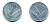 ИТАЛИЯ 10 ЛИР 1955 R, КОЛОСЬЯ, ПЛУГ KM 93 алюминий 25-924