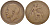 Великобритания 1 пенни 1912 Георг V (1910-1936) KM 810, Spink 4051 бронза 3460-722