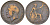 Великобритания 1 пенни 1913 Георг V (1910-1936) KM 810, Spink 4051 бронза 3460-1045