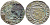 Венгрия 1 денар 1542 К-В, Фердинанд I (1526-1564), мадонна с младенцем серебро 3896-821